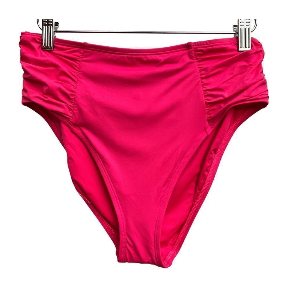 La Blanca Island Goddess Side Shirred Bikini Bottom NEW